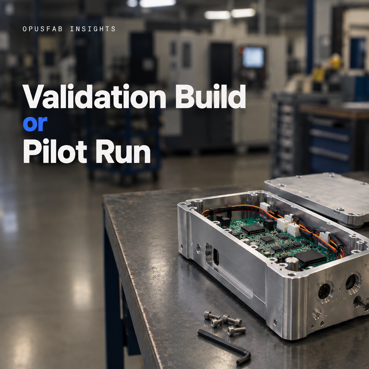 Don't Confuse Validation Builds With a Pilot Run