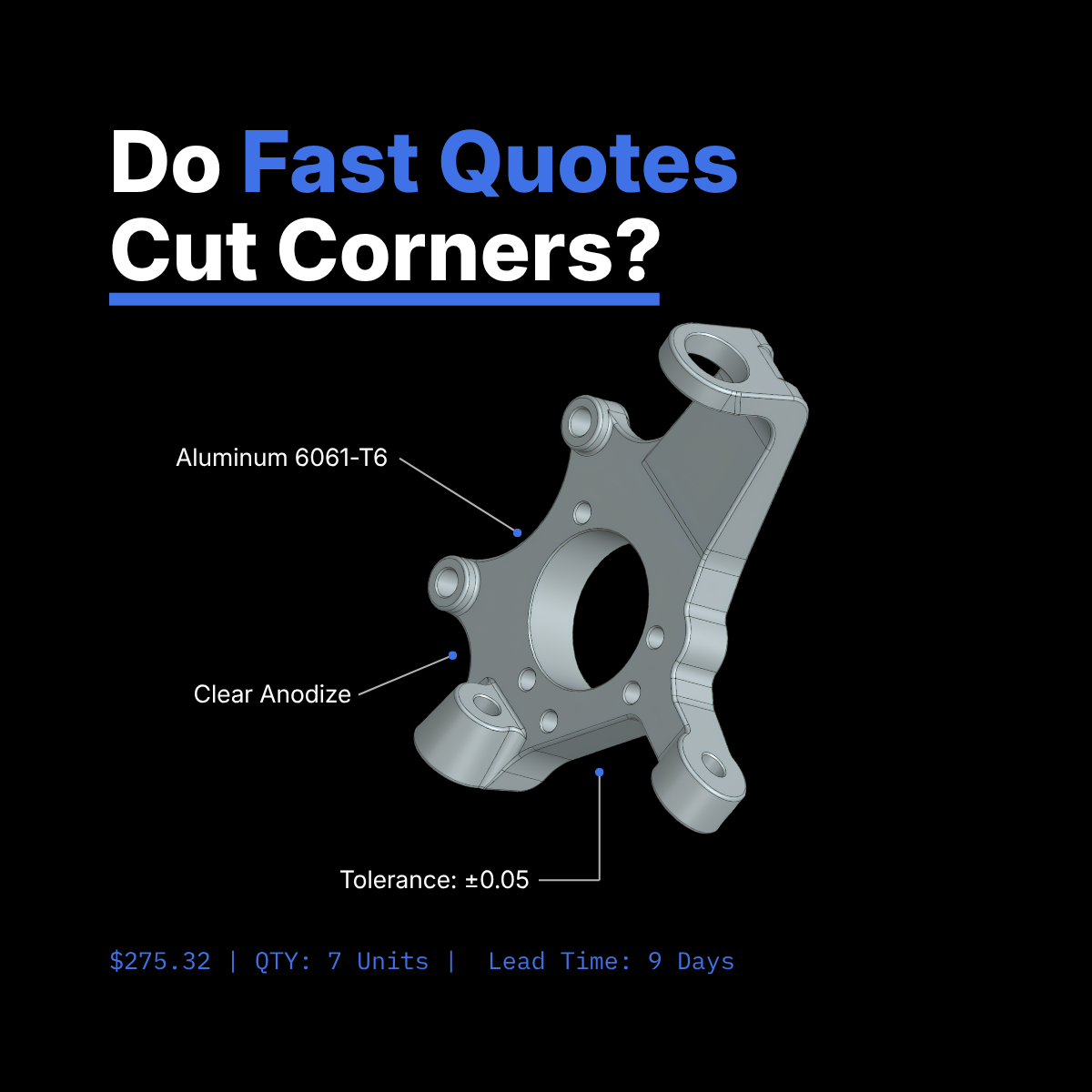 Why Fast Manufacturing Quotes No Longer Means a Supplier Is Cutting Corners